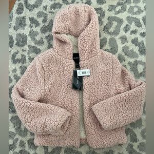 ME JANE sherpa zip up